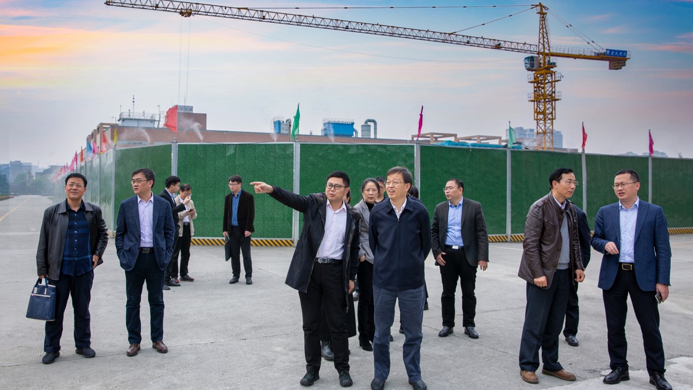 江蘇省政府參事調(diào)研四川海蓉藥業(yè)，共話川藥發(fā)展之路